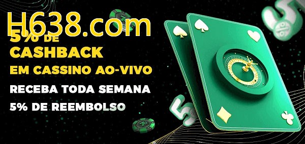 Promoções do cassino ao Vivo H638.com